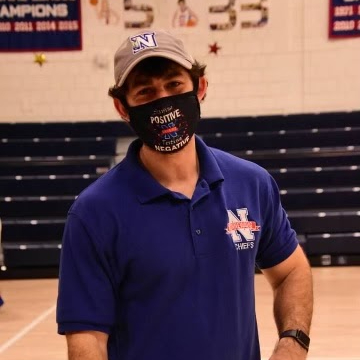 Sean McGee, Nonnewaug's Certified Athletic Trainer, has helped keep the NHS athletic program running smoothly amid the Coronavirus pandemic. 