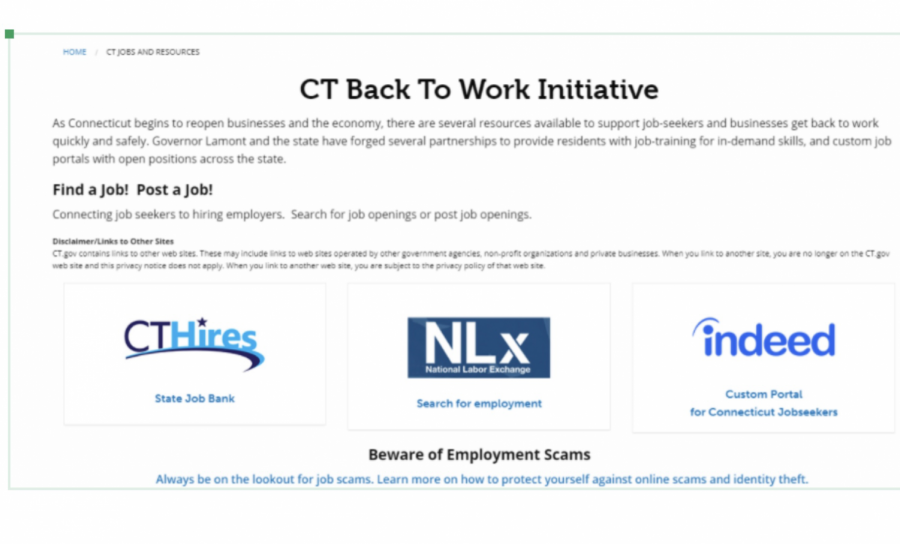 The Connecticut governments plan on going back to work after COVID-19.