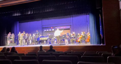 The finale of the winter concert was the music department’s own arrangement of “Sir Duke” by Stevie Wonder. The concert featured students from all grades in the band, orchestra and choir. The music department has a record 9 agri-science students involved as well. 