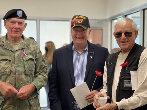 Nonnewaug hosted dozens of veterans for the schools annual Veterans Dat ceremony Nov. 9.