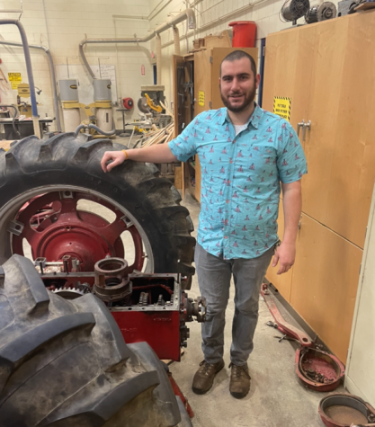 Zielisnkis mechanical abilities have inspired countless students to pursue their interests in agricultural engineering. 
