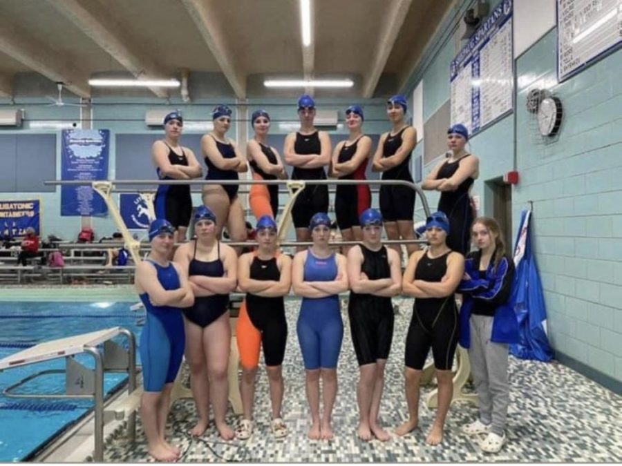 NHS Swim & Dive girls competed at a new competition this year, Splish, which featured just Berskshire League female competitors. 