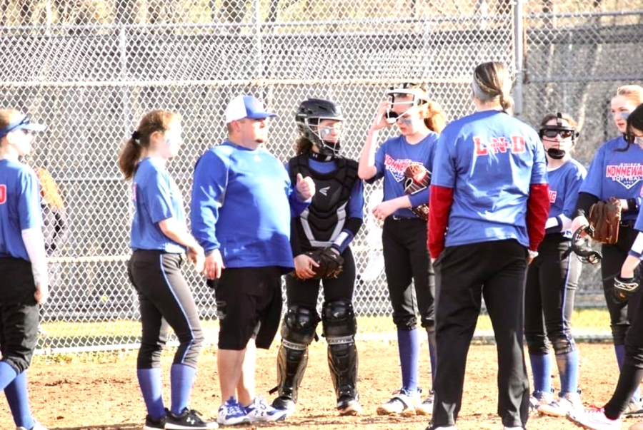 The Nonnewaug softball season is in full swing, and the players are excited about their brand new fence for the upcoming season. 