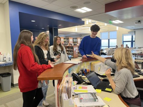 NHS Library Media Specialist, Marueen Vint, had her hard work acknowledged by UConn as she was named the 2022 award winner for Excellence in Library Media. 