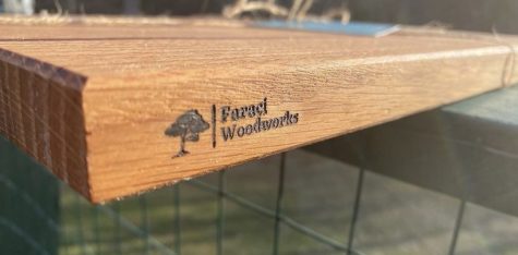 NHS Junior Ben Faraci started Faraci WoodWorks out of his home in Bethlehem where it is grown into a thriving buisness. 