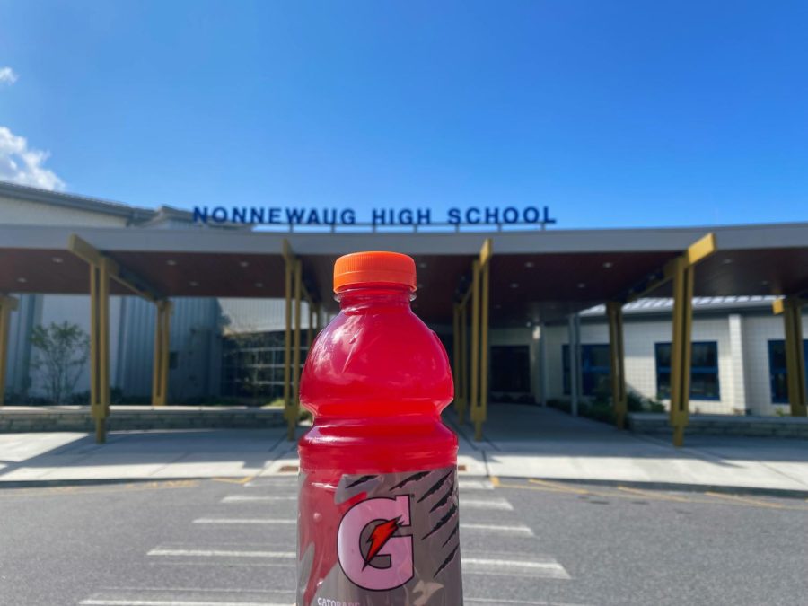 Nonnewaug+High+School+partnered+with+Gatorade+to+promote+good+nutrition.