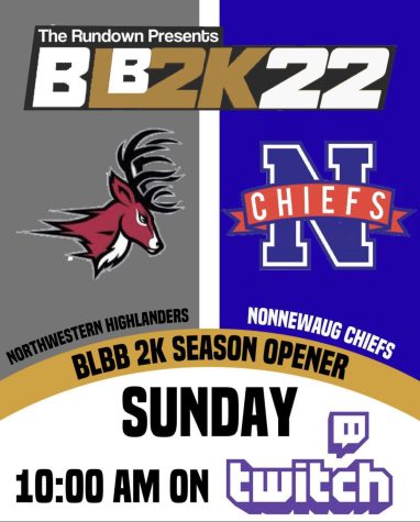 BLBB2Ks first gameday featured the Nonnewaug Chiefs vs. the Northwestern Highlanders. 
