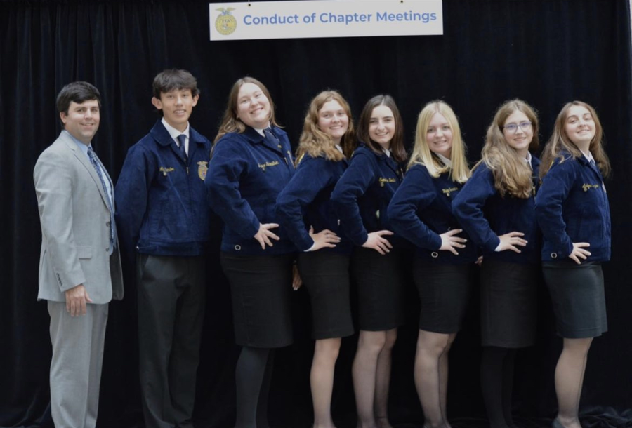 Sarandrea was a member of the state winning Conduct of Chapter Meetings LDE team, which competed at the 95th National FFA Convention in Indianapolis, Indiana in October 2022. 