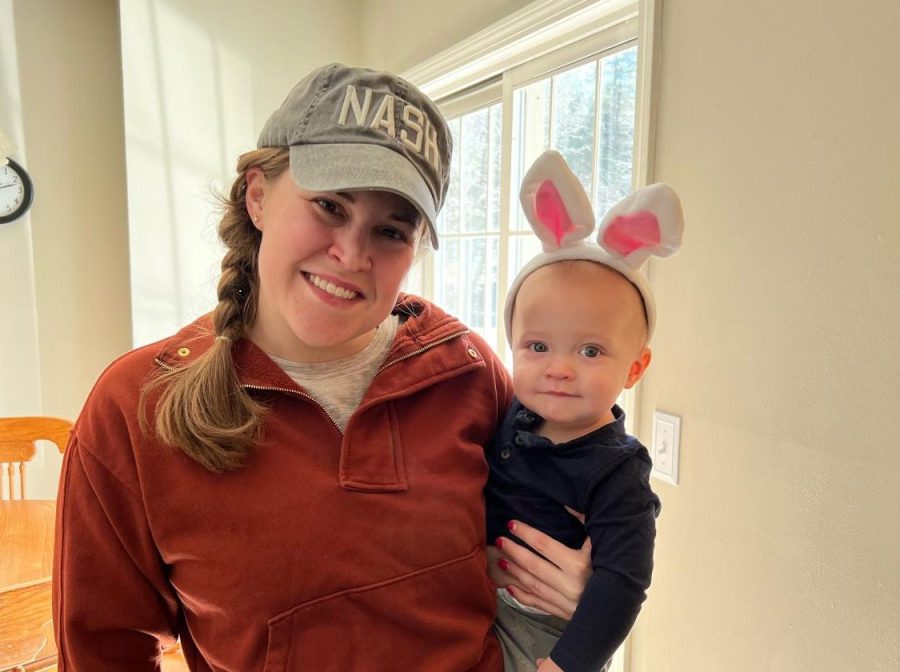 Outside of school, Lauren OBrien loves spending time with her son, Conner. (contributed)