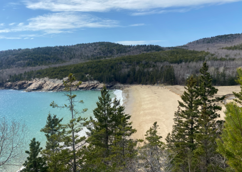A dozen students explored Acadia National Park, Bar Harbor, and the University of New Hampshire during spring break. (contributed)