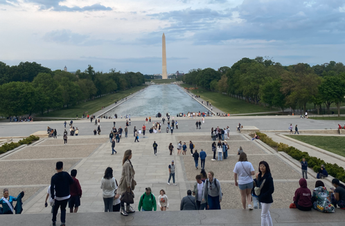 More than a dozen students visited Washington, D.C. at the of April as part of Woodbury FFAs floriculture and horticulture experience. (contributed)