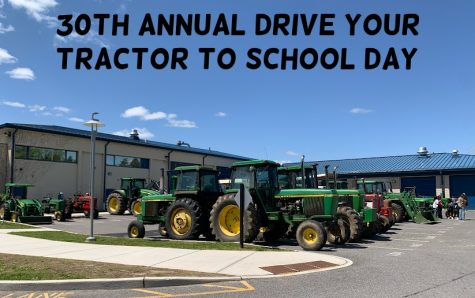 The annual Drive Your Tractor to School Day at Nonnewaug had an impressive turnout for spring of 2023. 
