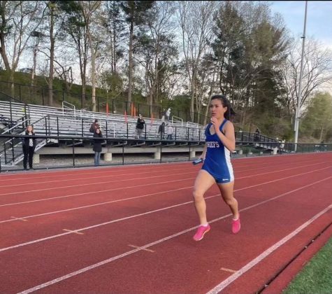 Nonnewaug freshman Sophia Garguilo enjoyed a breakout freshman track season.