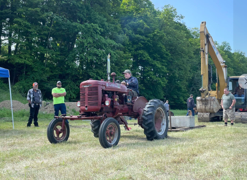 Tractor pulls are part of New England tradition, though a historically wet summer and fall have created new challenges for pullers. 