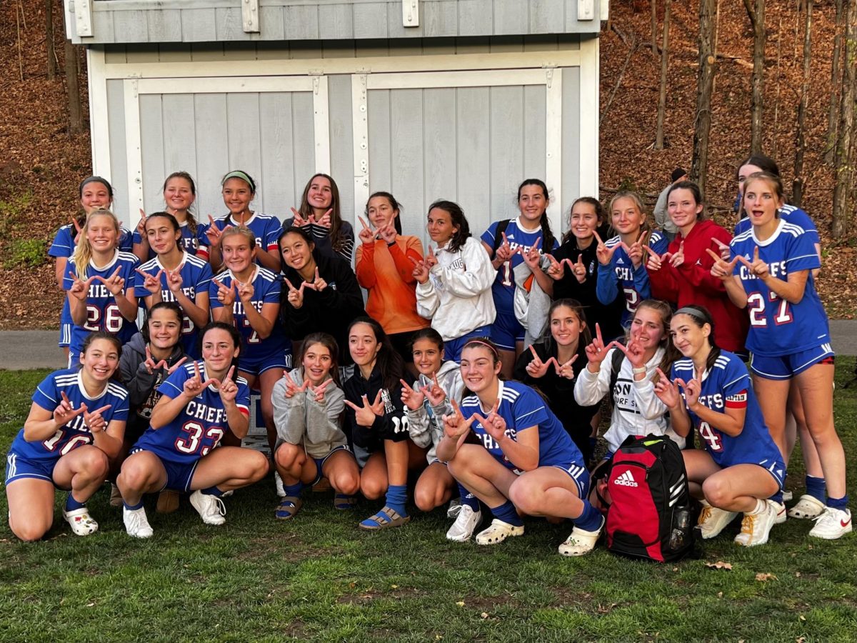 The+Nonnewaug+girls+soccer+team+poses+for+a+photo+Nov.+6+after+winning+in+the+first+round+of+the+Class+M+state+tournament+against+New+Fairfield%2C+1-1+%282-0+PK%29.