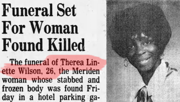 The death of Therea Wilson has been unsolved for more than 40 years. (Chief Advocate graphic)