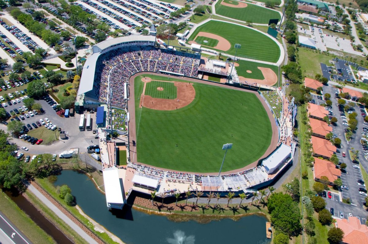 The Minnesota Twins' Hammond Stadium at the Lee Health Sports Complex (Courtesy of the Lee County Visitor and Convention Bureau)
