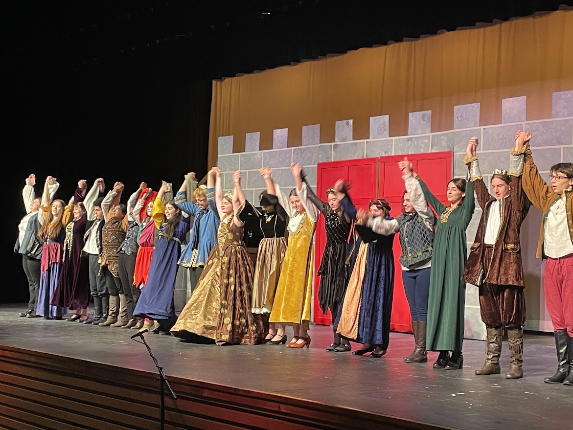 NHS Dramas production of Once Upon a Mattress runs April 11-13 in the NHS auditorium. (Conor Gereg) 