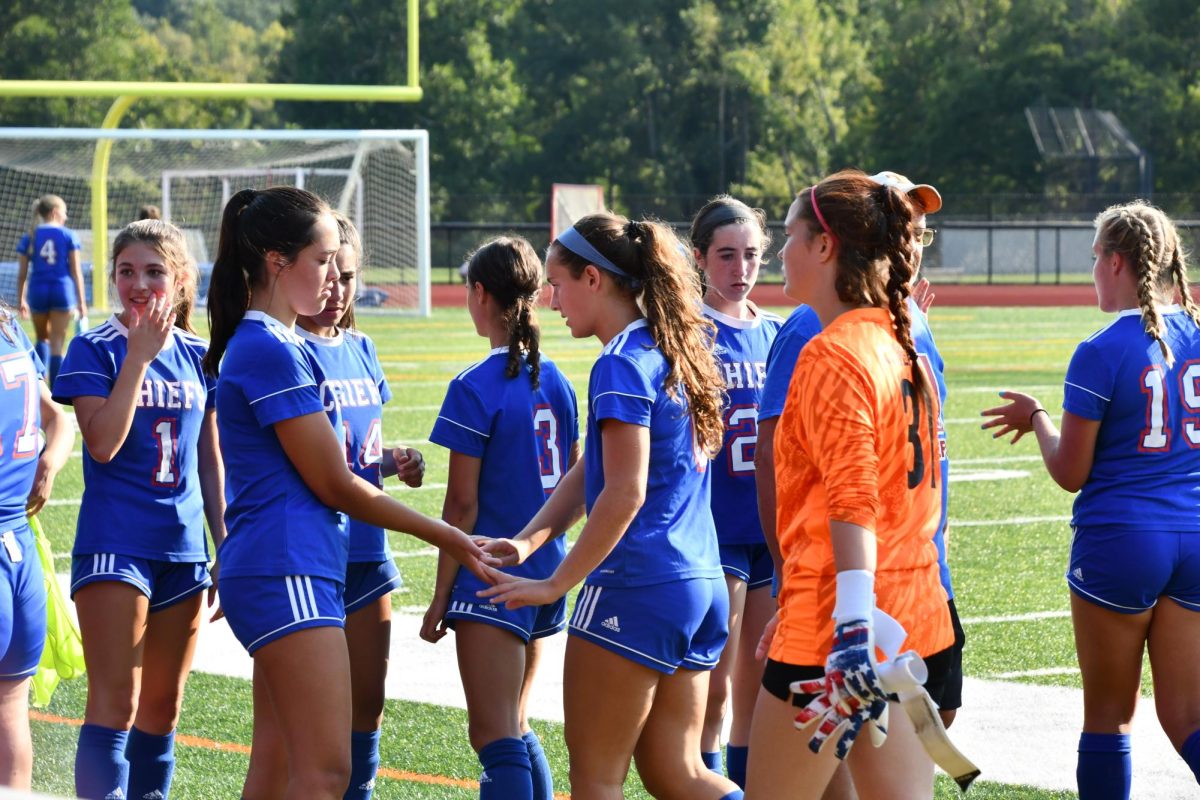 Team spirit seems to look good with a lot of happy emotions from the players.
