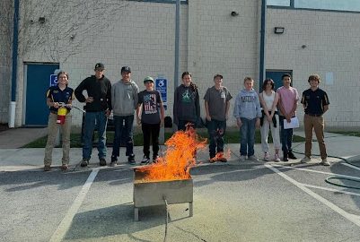 The Woodbury FFA held a Safety Day on Sept. 19 for students to learn the importance of safety in classes, on-the-job experiences and everyday occurrences. (Courtesy of the Woodbury FFA/Instagram)