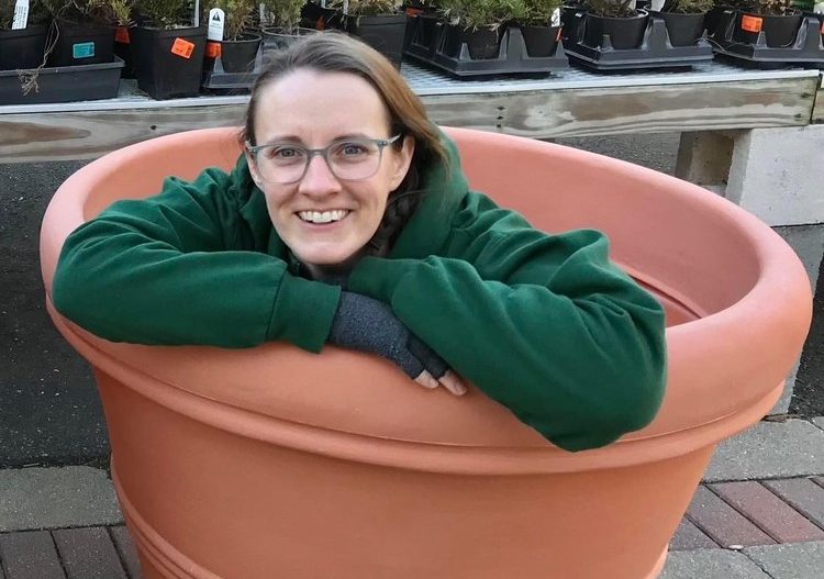 Jennifer Plasky is the new Nonnewaug High School landscaping teacher. (Courtesy of Woodbury FFA)
