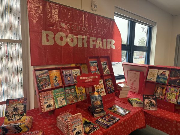 The Scholastic Book Fair came back to the Nonnewaug library media center during the first week of December.