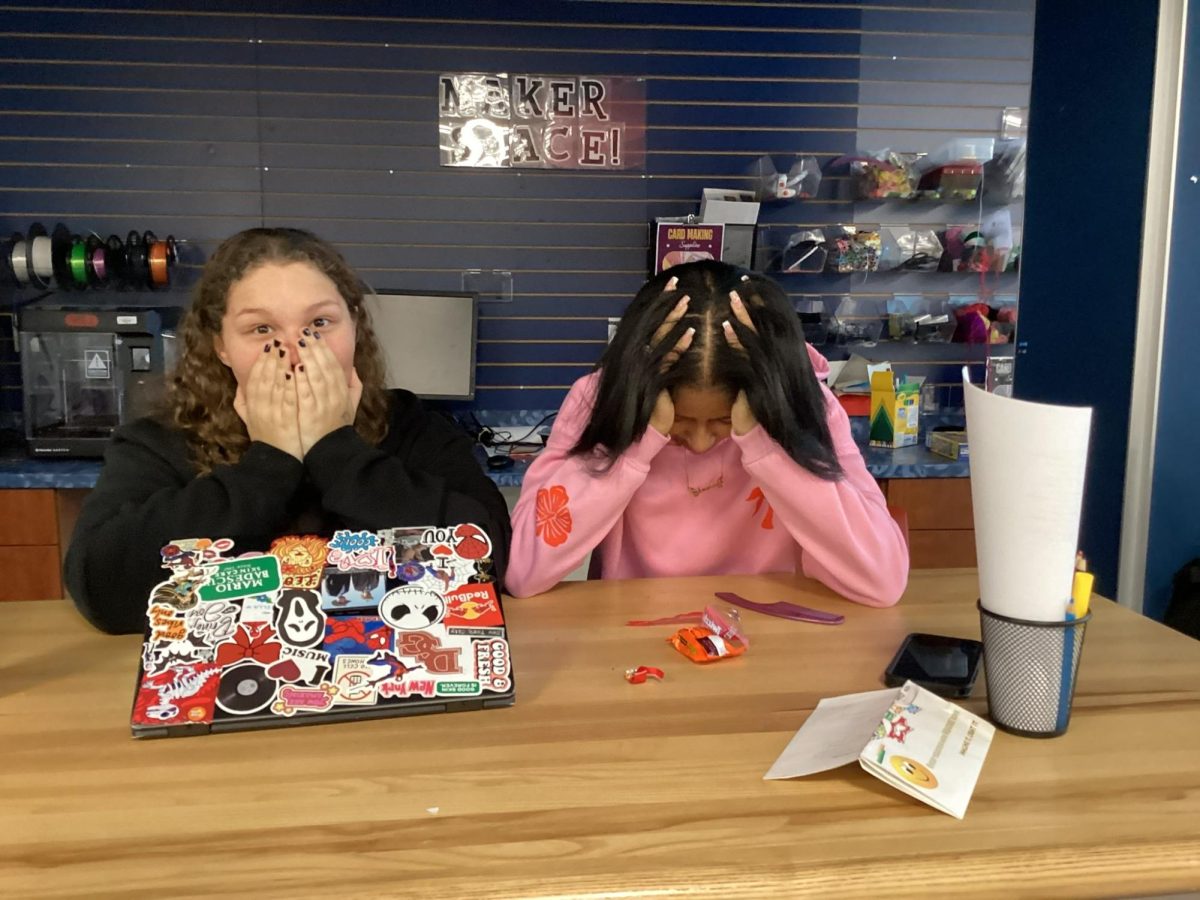 Students Eleanor Lingley and Je'Marie Willbright don't have to stress as much about studying for midterms this year after they were removed for all courses except half-year courses.