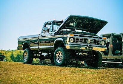 A old Ford pickup truck at last year's Woodbury FFA Kickin' Country car show on October 6th, 2024. (Courtesy of Chirs Pelletier.)