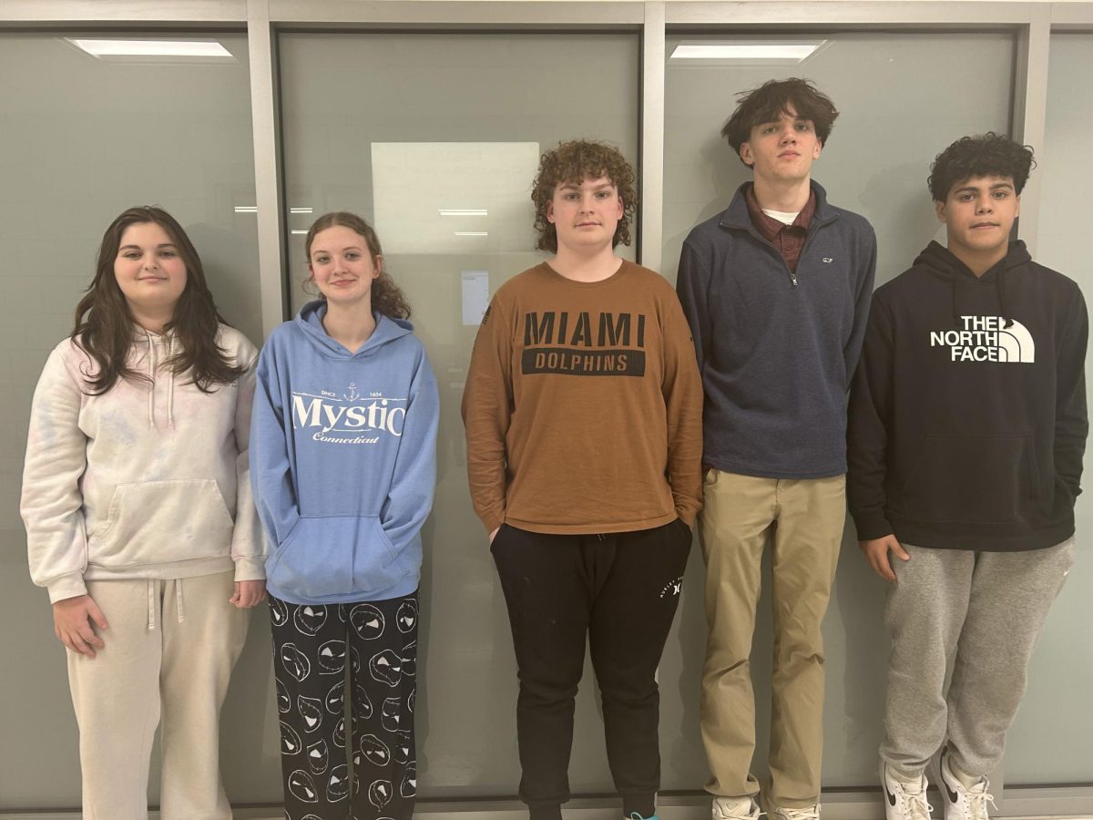 Nonnewaug students wear a variety of different outfits to class. Outfits range from pajamas and hoodies, to khakis and quarter-zips.