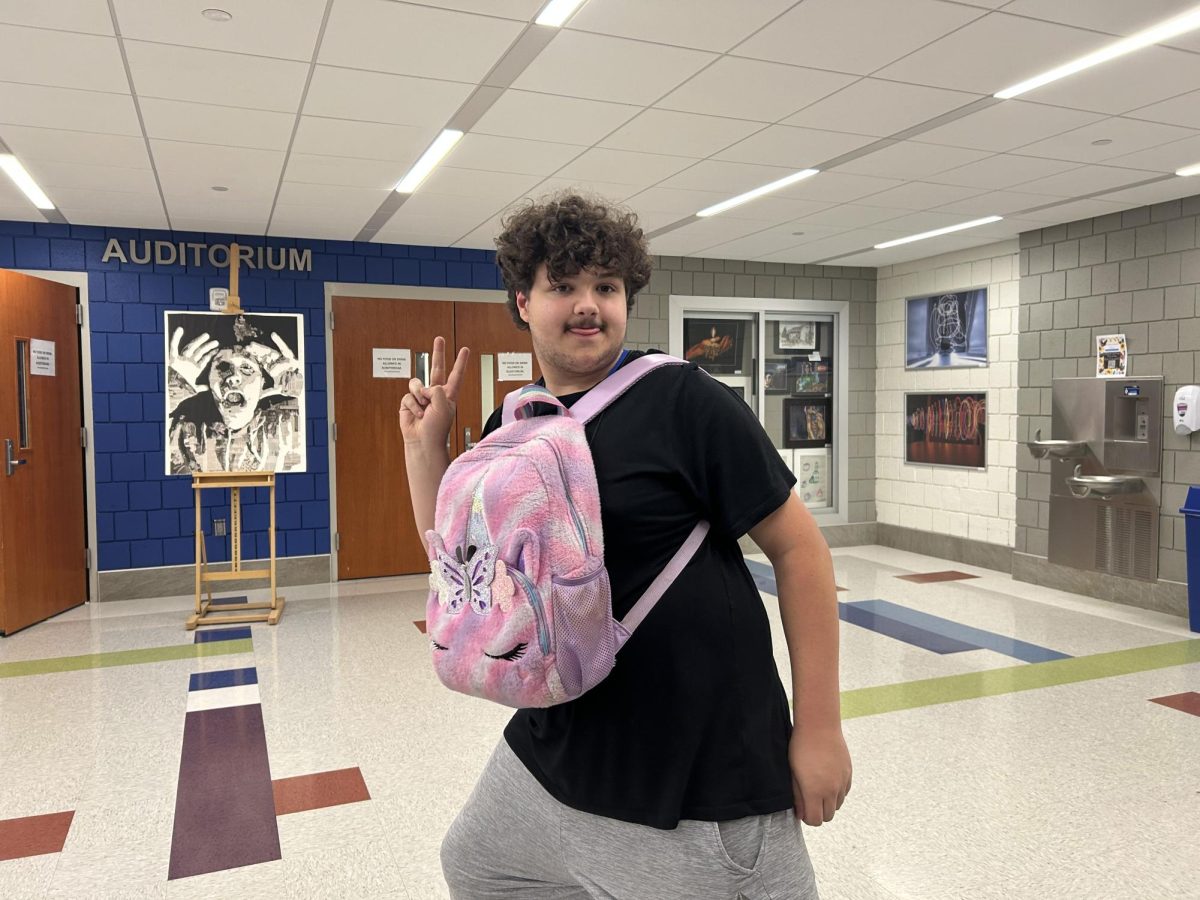Bodie, always found wearing a unicorn backpack, brings energy to the Nonnewaug halls. Anyone who crosses his path can't help but laugh.