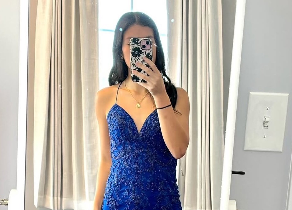 Sophia Garguilo’s prom dress from Attianas. (Courtesy of Sophia Garguilo)
