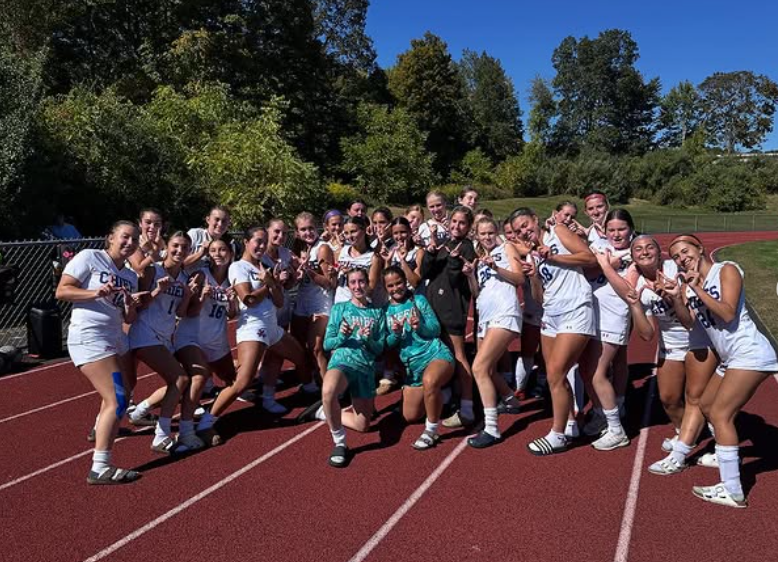 At fall sport's mid-point, NHS athletics have enjoyed plenty of success; and thanks to productive summer practice sessions and early season work, Nonnewaug's teams are poised for October success. (Photo courtesy of NHS Girls Soccer Instagram)