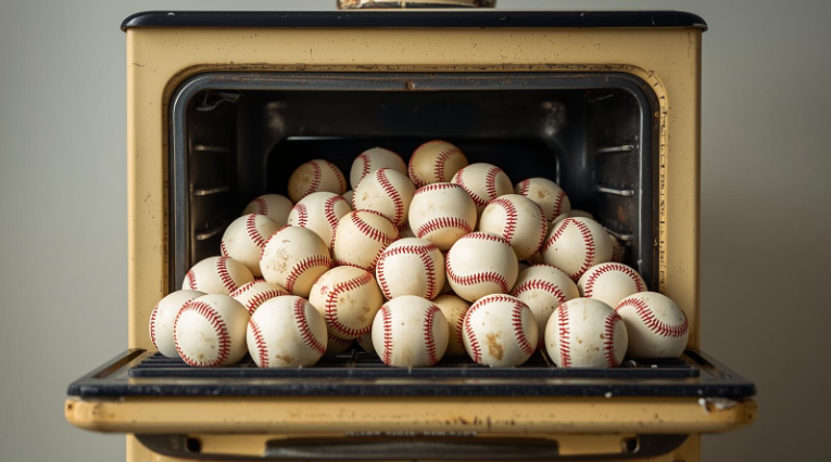 This year’s MLB Hot stove has been slow, leaving many complaining due to the lack of player movement so far. Many big name players are waiting until the last minute to sign their contracts. (Courtesy of Canva AI)