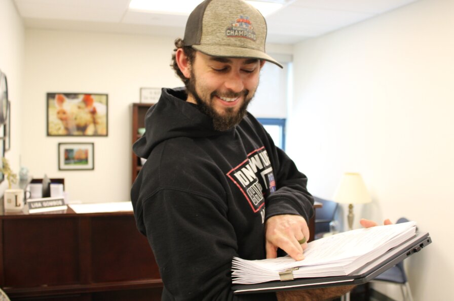 NHS athletic director and trainer Sean McGee has proven he's capable of balancing two demanding positions in NHS' athletics program. In addition to the logistical demands of being an athletic director, McGee has maintained his high standards as athletic trainer. 