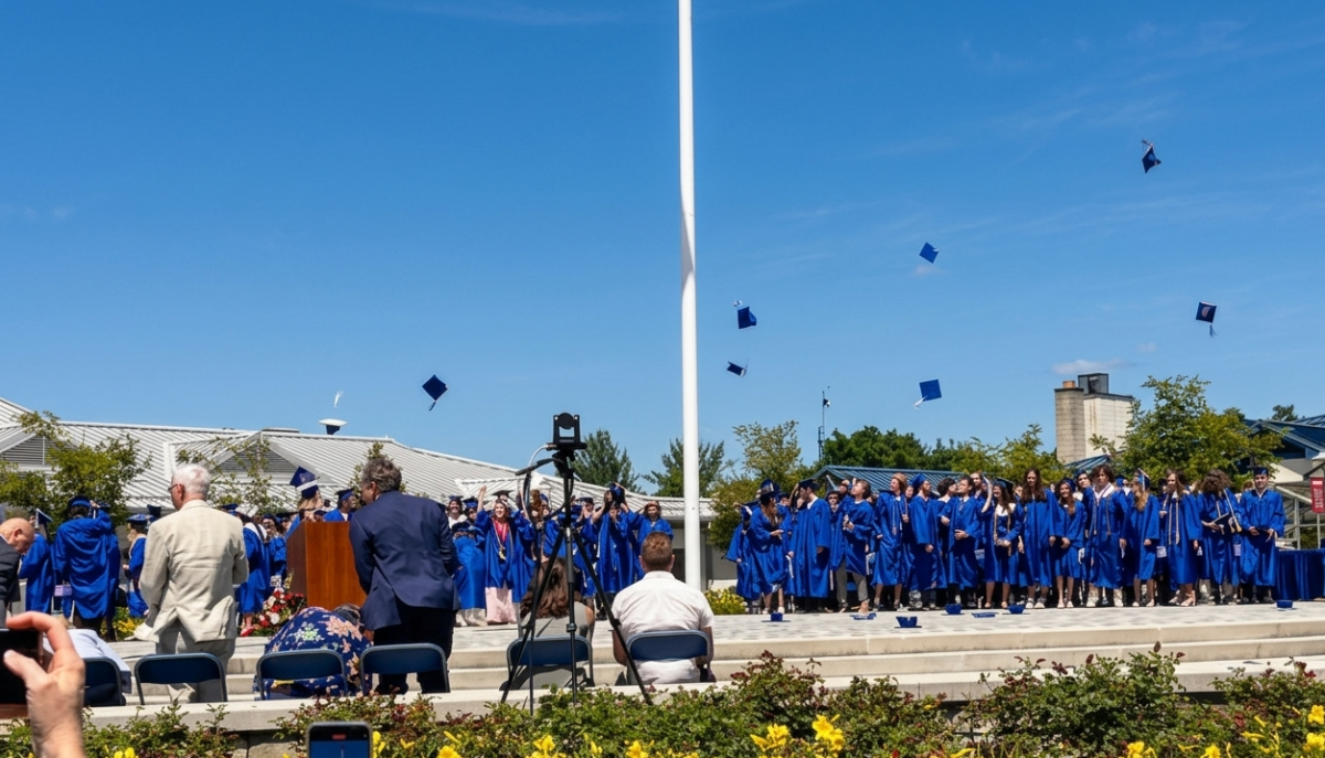 This year's senior class will produce a range of talented graduates, graduates who are headed to universities across the country and talented students ready to hit the workforce. (Photo Credit - Maria Duncan)