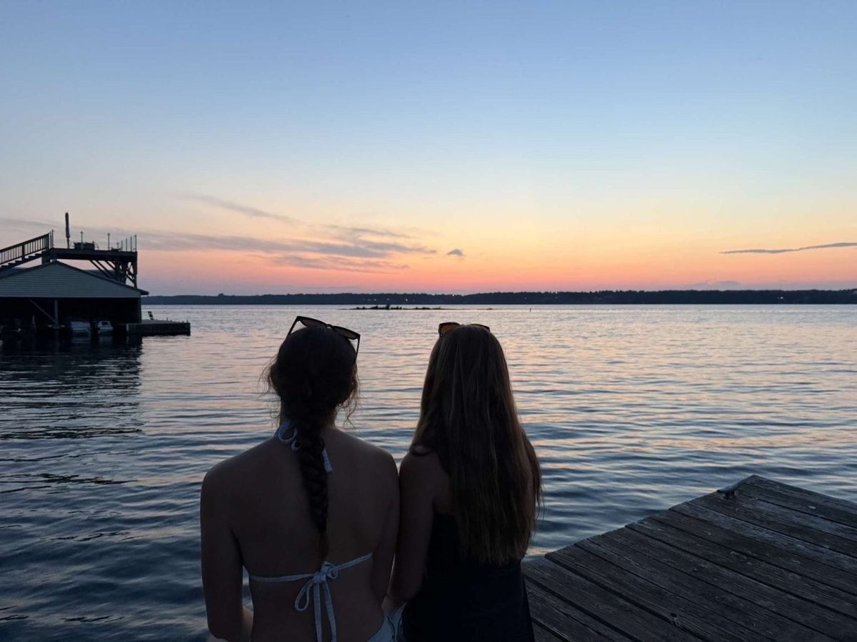 Riley Rich (Left) and Lily Rich (Right) love going on vacations as a family during breaks within the school year. Vacations can reduce stress immensely and create a better learning space for students and even teachers. (Photo Credit - Lily Rich)