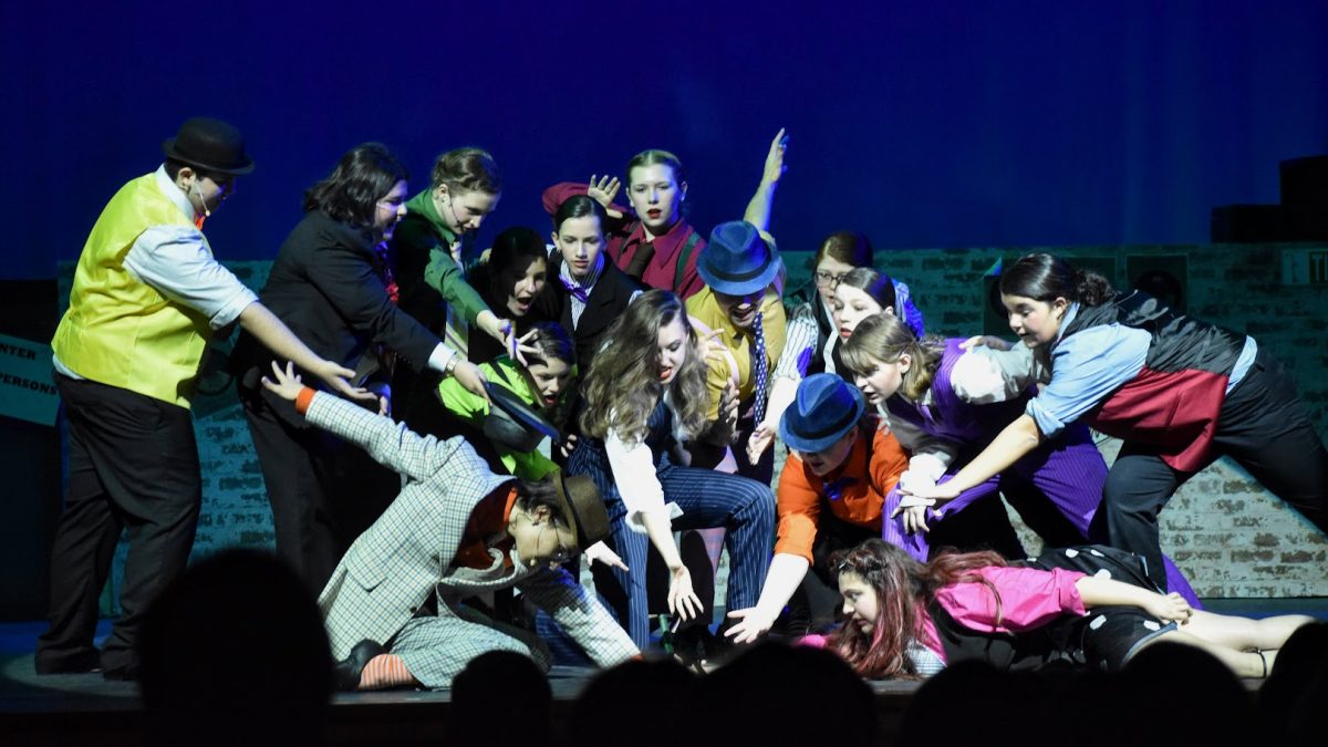 The NHS drama department's spring production of Guys and Dolls has earned this years group a litany of nominations and a chance to take that stage once more on Wednesday, May 27th at the Palace Theater in Waterbury for the Semina DeLaurentis Halo Awards. (Photo Credit - Lila Rodgers) 