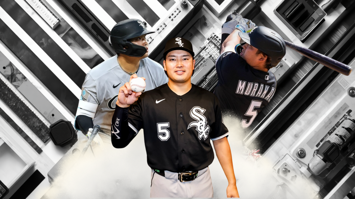Japanese superstar Munetaka Murakami is already one of the MLB best power hitters as a rookie. Murakami is among those players who struggle with contact, but can hit for incredible power. (Courtesy of Chicago White Sox Instagram/ Edited on Canva)