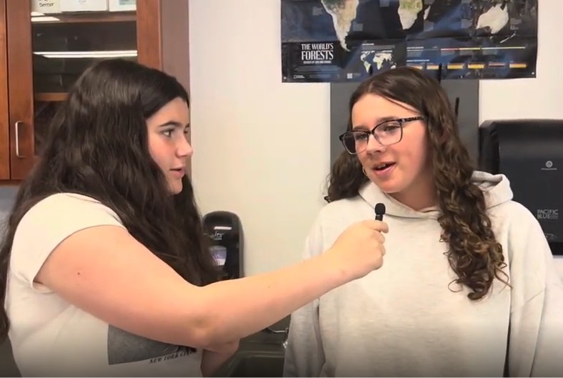 Mabel Hodges considers her favorite memories from her first year at Nonnewaug High School.